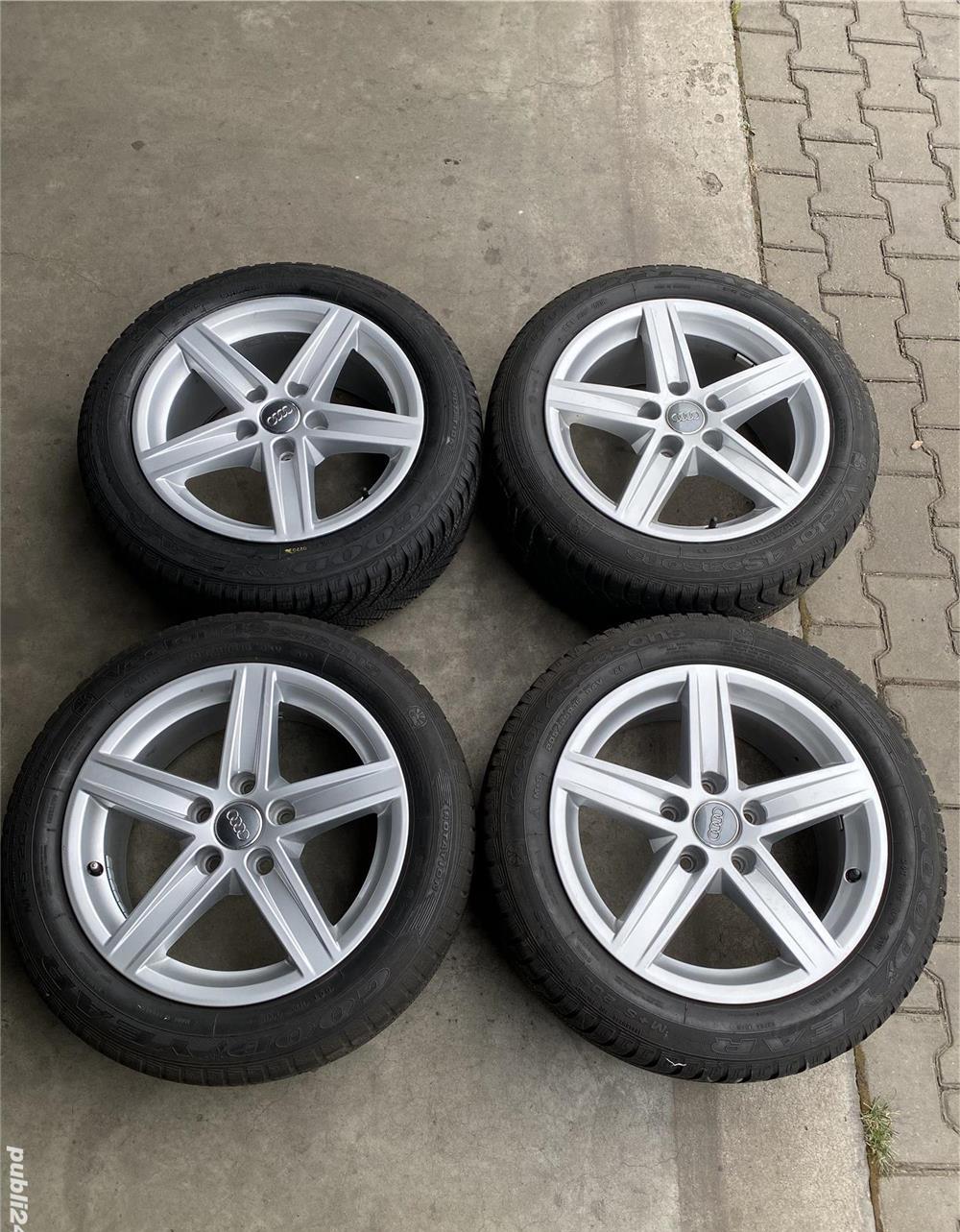 Vând jante originale Audi și cauciucuri