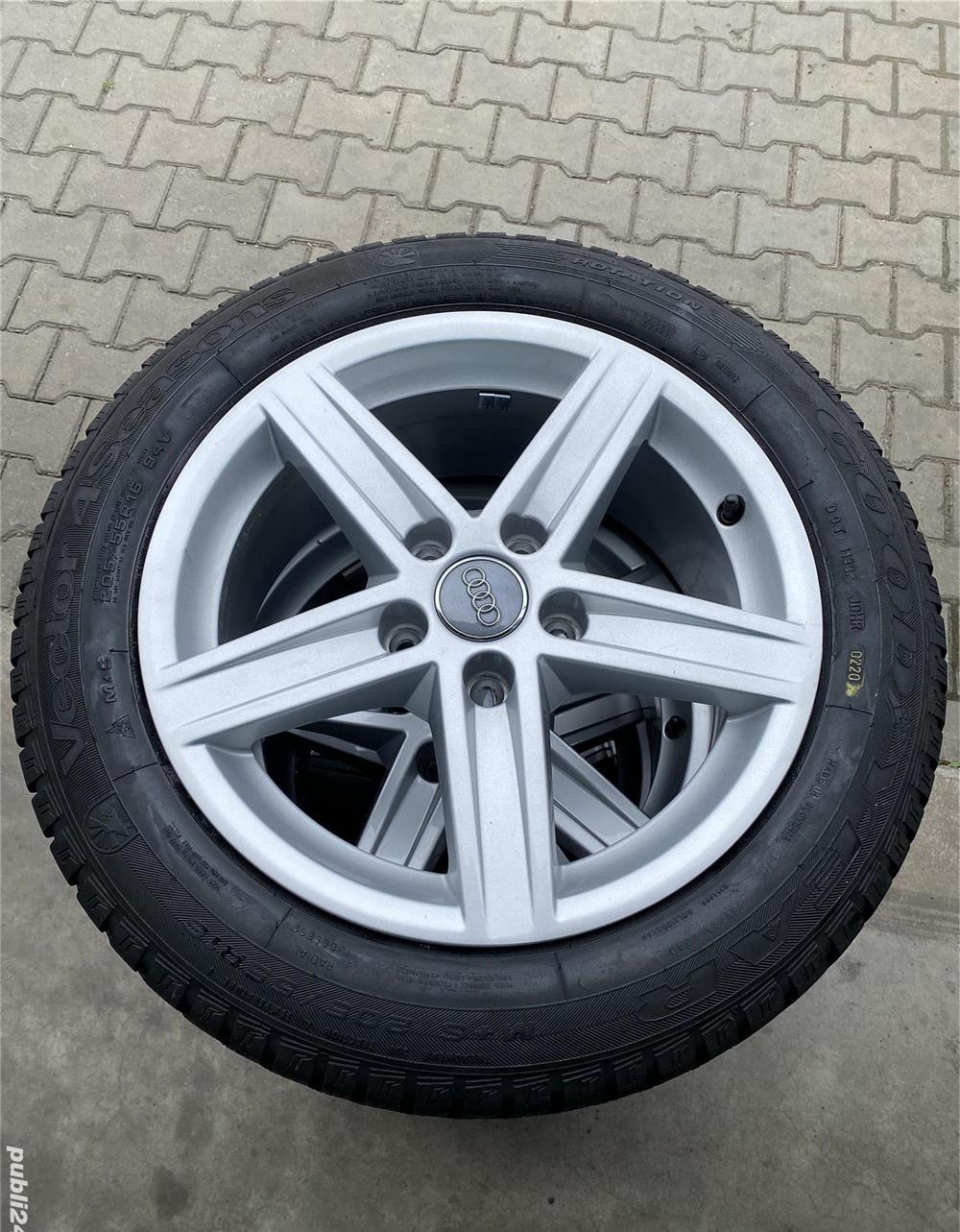 Vând jante originale Audi și cauciucuri