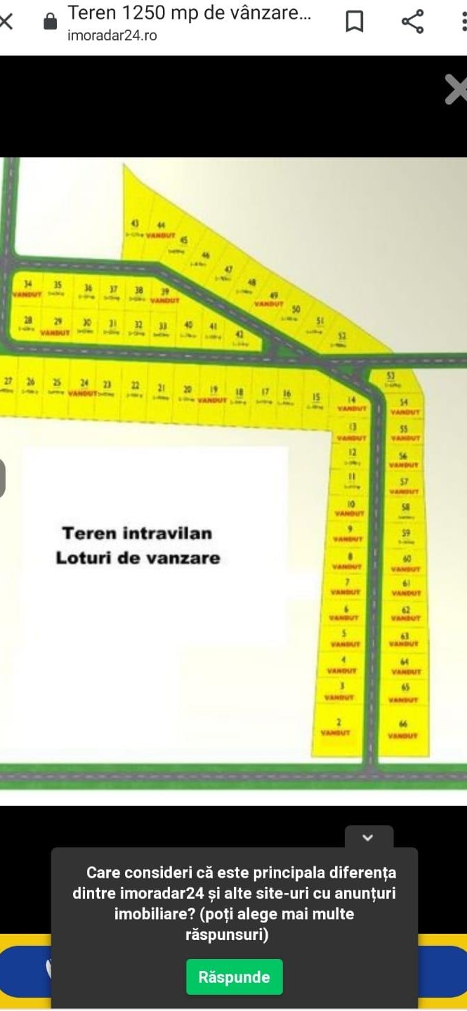 Vând loc de casă.