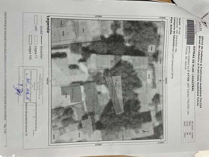 Vand loc de parcare ,pretabil constructie garaj, PROPRIETATE