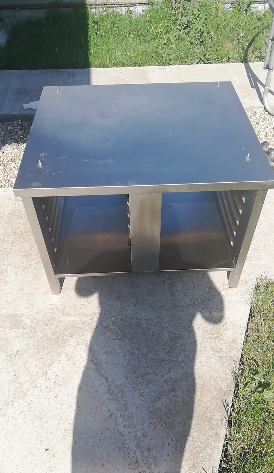 Vand masa din inox alimentar pentru fast food / street food / rulota
