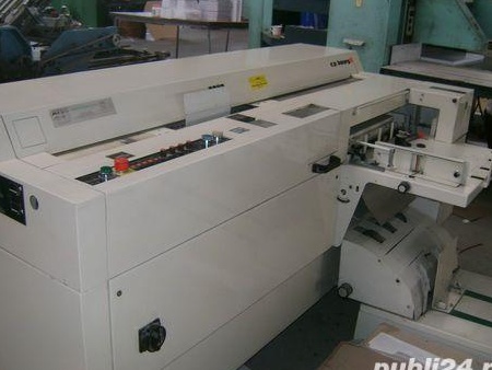 Vand masina brosat carti semiautomata Bourg Binder 3000 (pana la 500 carti/ora)