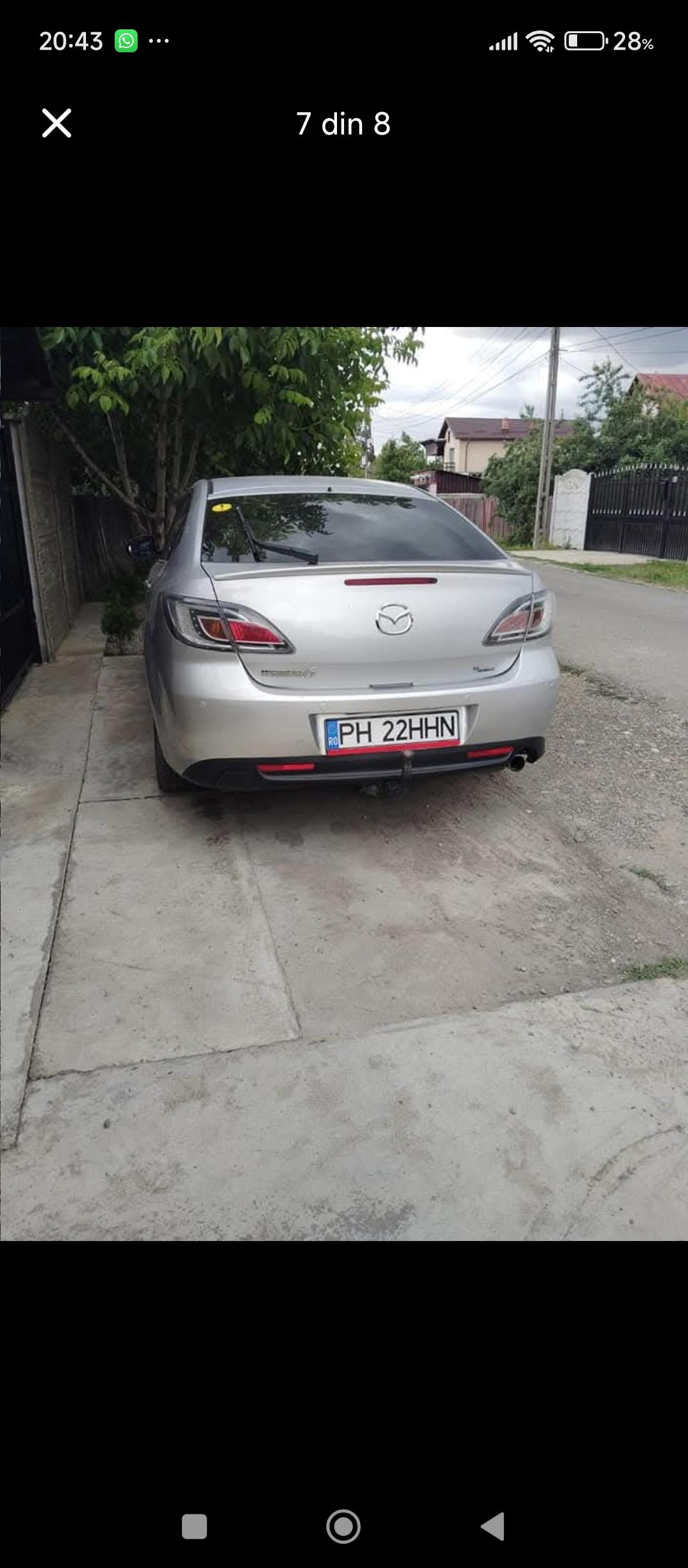 Vând Mazda 6 an 2008, 2.0 diesel 140 cp