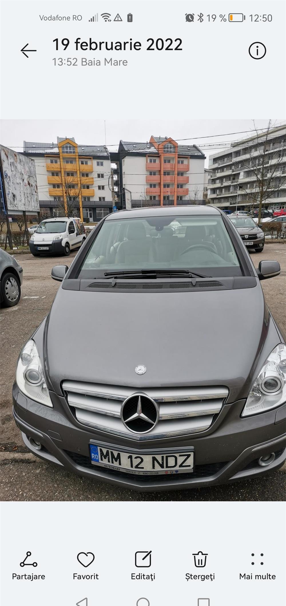 Vand Mercedes Benz B 200