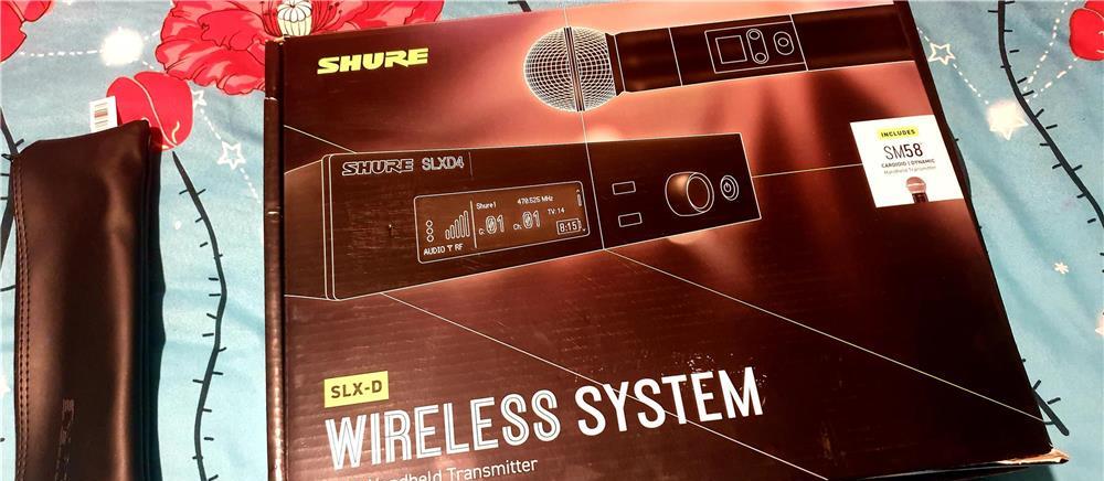 vand microfon shure slxd24 sm58