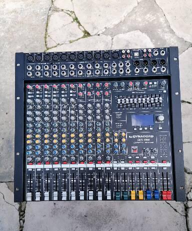 Vând mixer pasiv Dynacord 1000-3 + 2 boxe active RCF ART 500