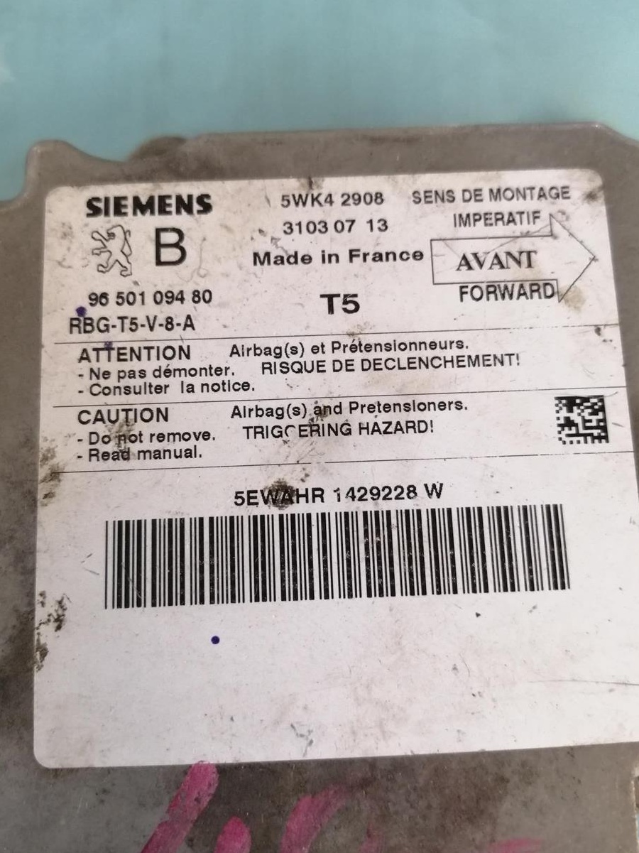 Vând Modul Air Bag peugeot
