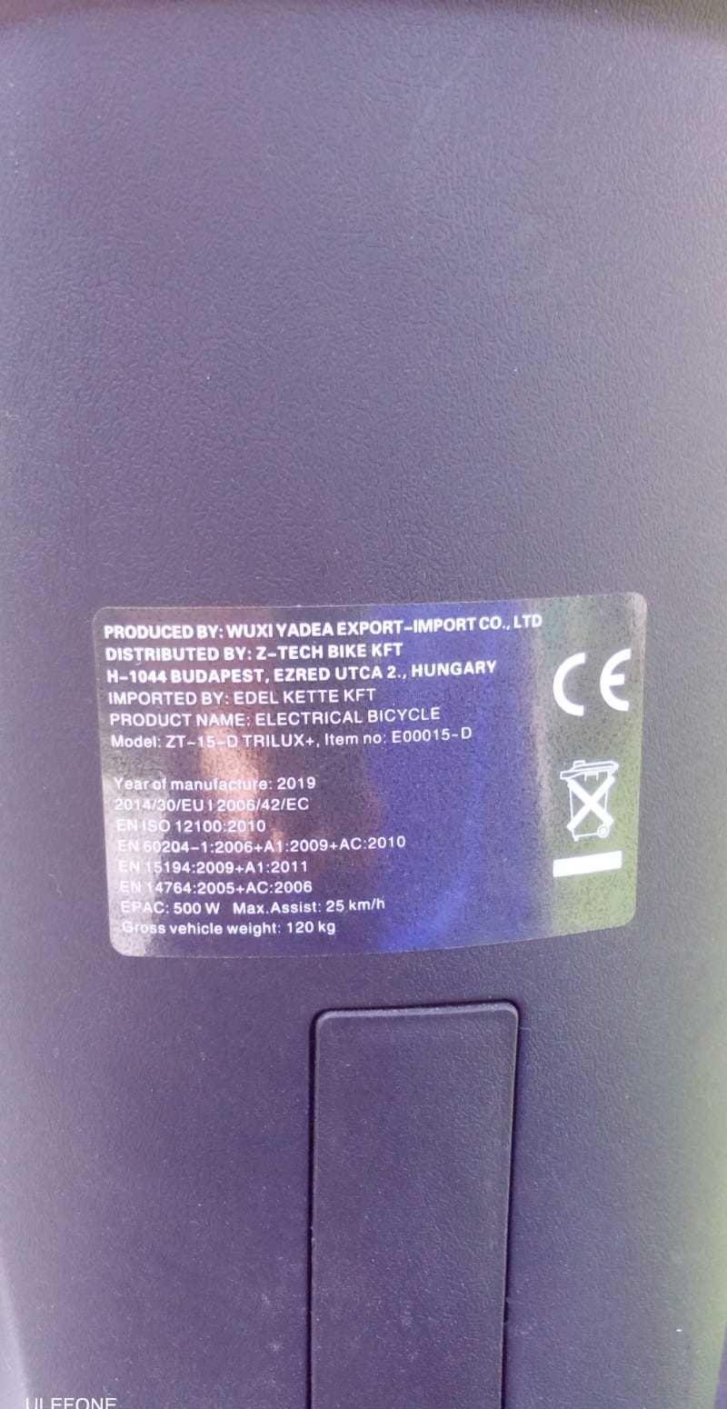 Vand motoreta electrica 3 roti, ca noua