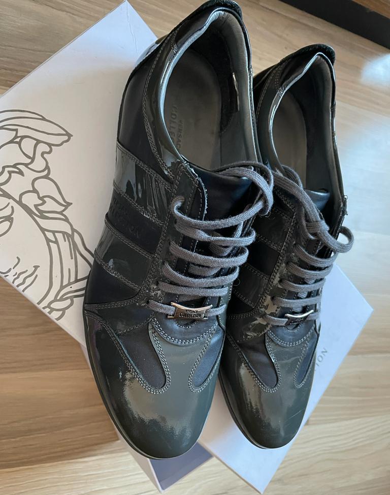 Vand pantofi piele sport noi originali Versace