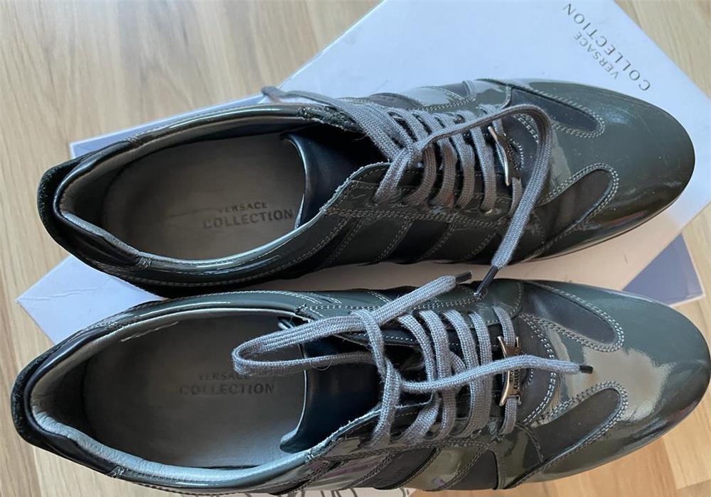 Vand pantofi piele sport noi originali Versace