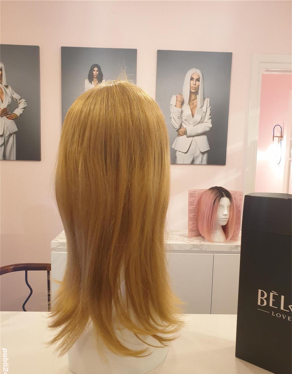 Vand Peruca Blonda - Par Natural - NOUA