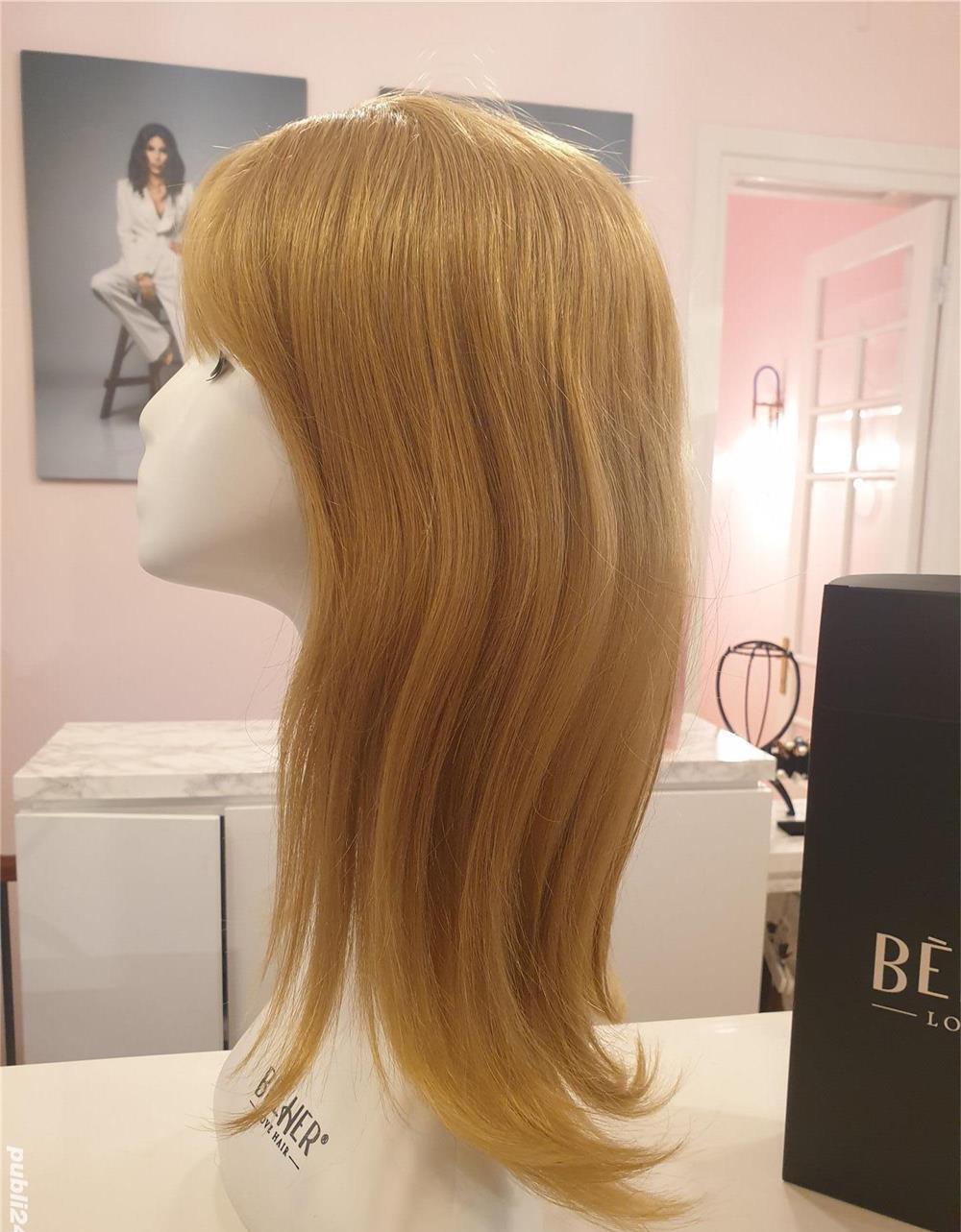 Vand Peruca Blonda - Par Natural - NOUA