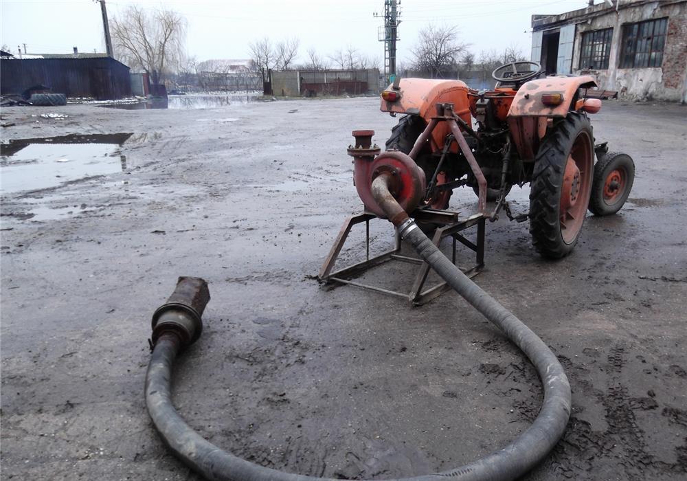 Vand pompa irigatii actionare pe cardan