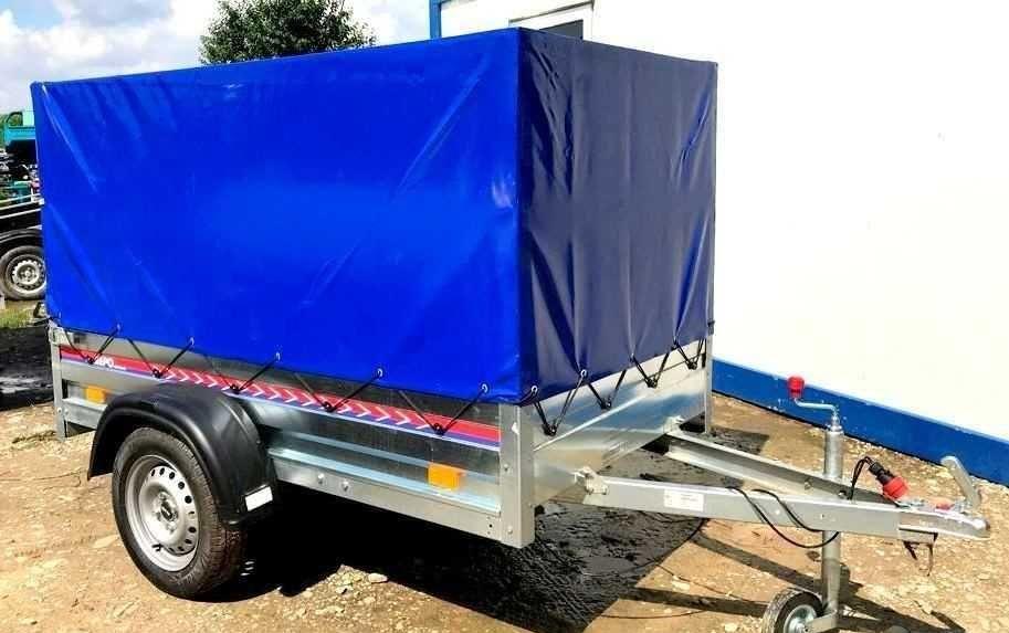 Vand remorca , remorci cu 1 axa sau 2 axe cu/fara prelata 750 kg noi