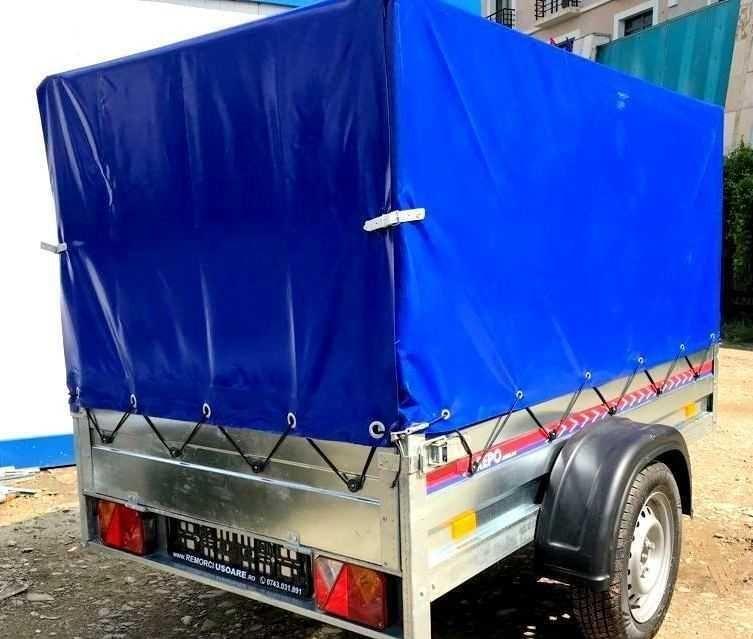 Vand remorca , remorci cu 1 axa sau 2 axe cu/fara prelata 750 kg noi