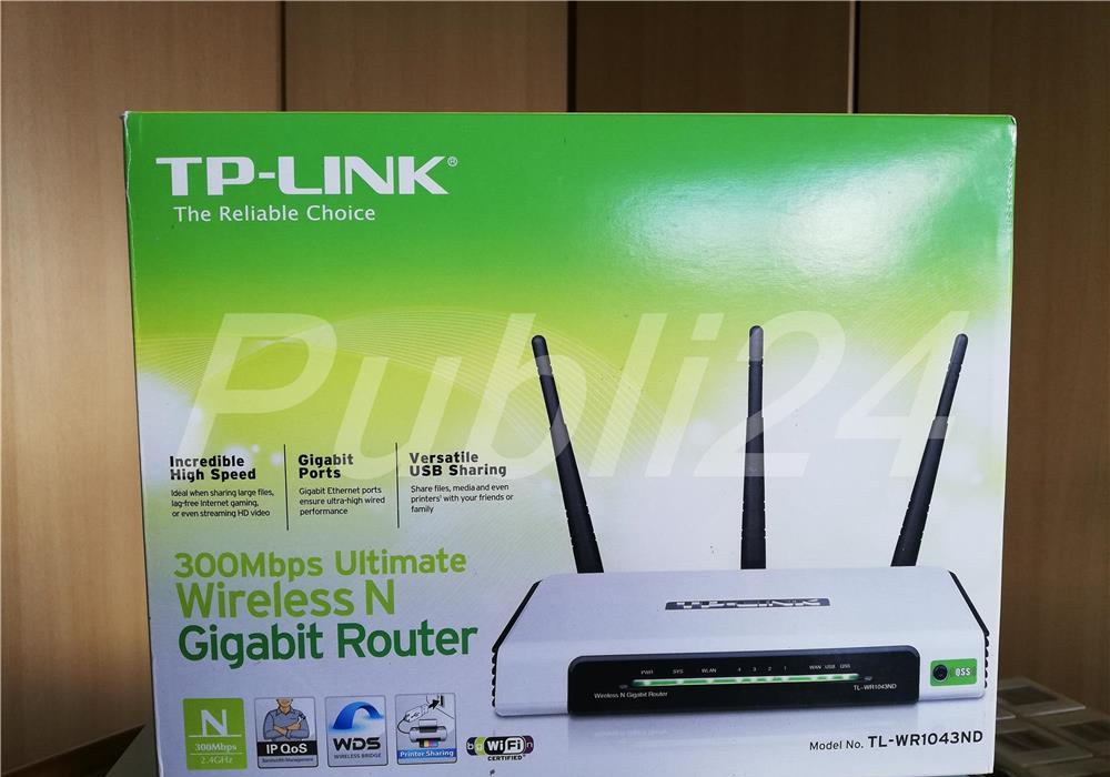 Vand ruter 300 Mbps Wireless N Gigabit Router TL-WR1043ND