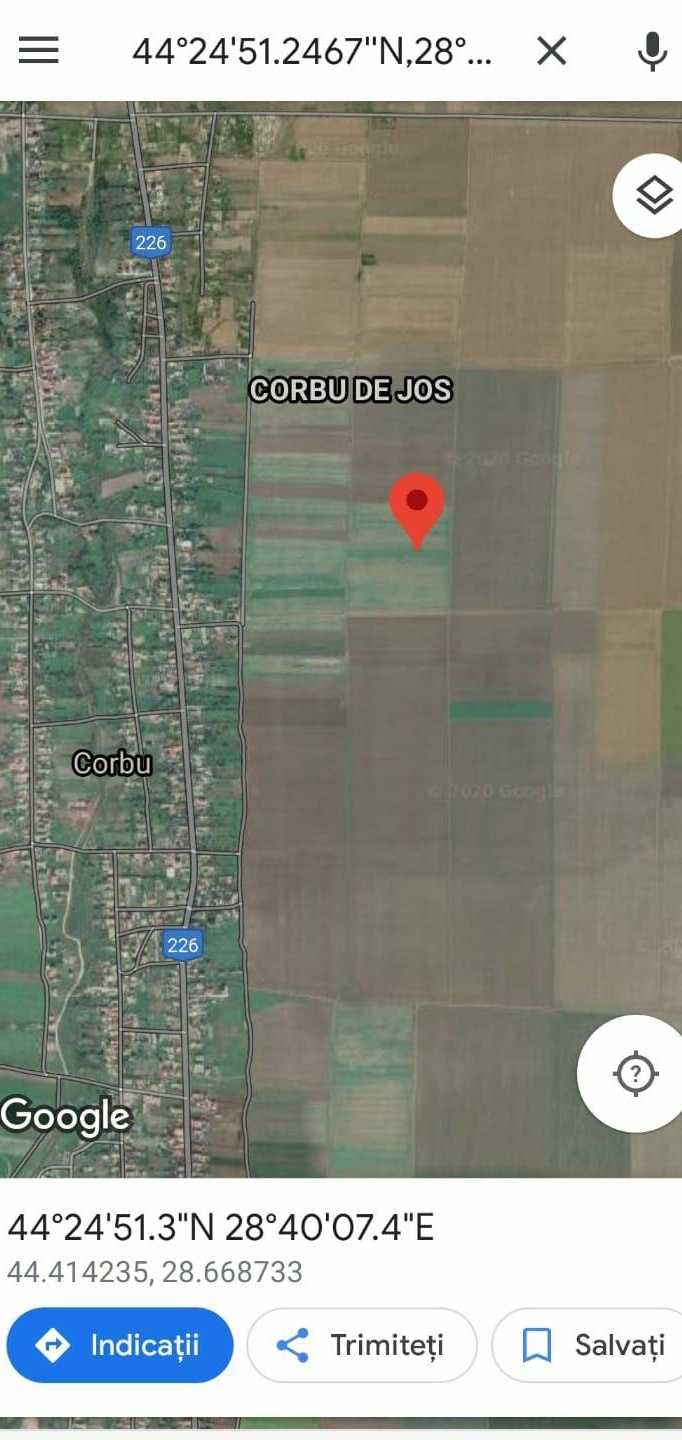 vand sau schimb teren in corbu