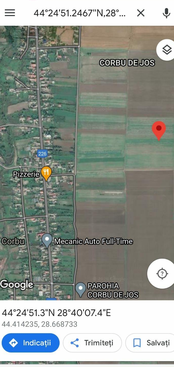vand sau schimb teren in corbu