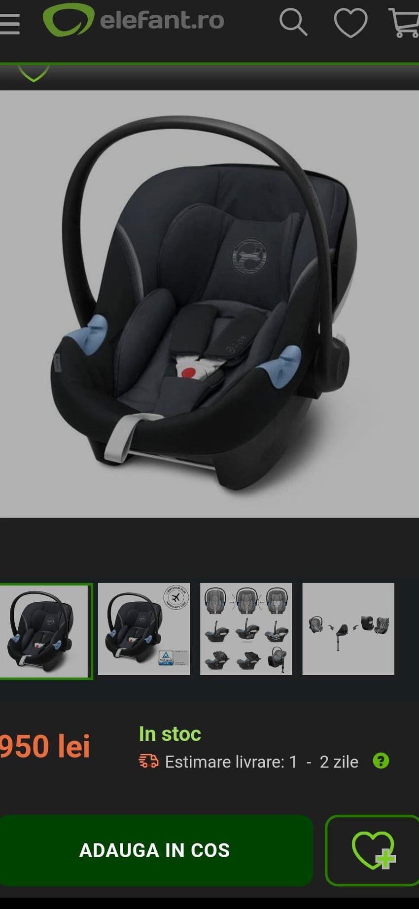 Vand Scoica cybex aton M