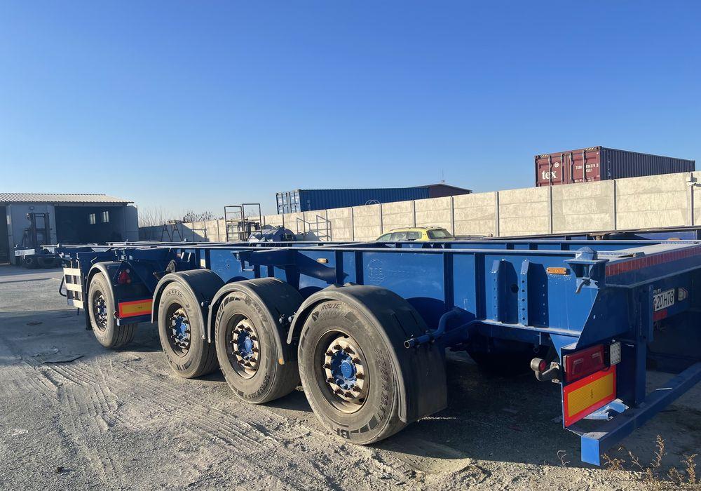 Vand semiremorca 4 axe container