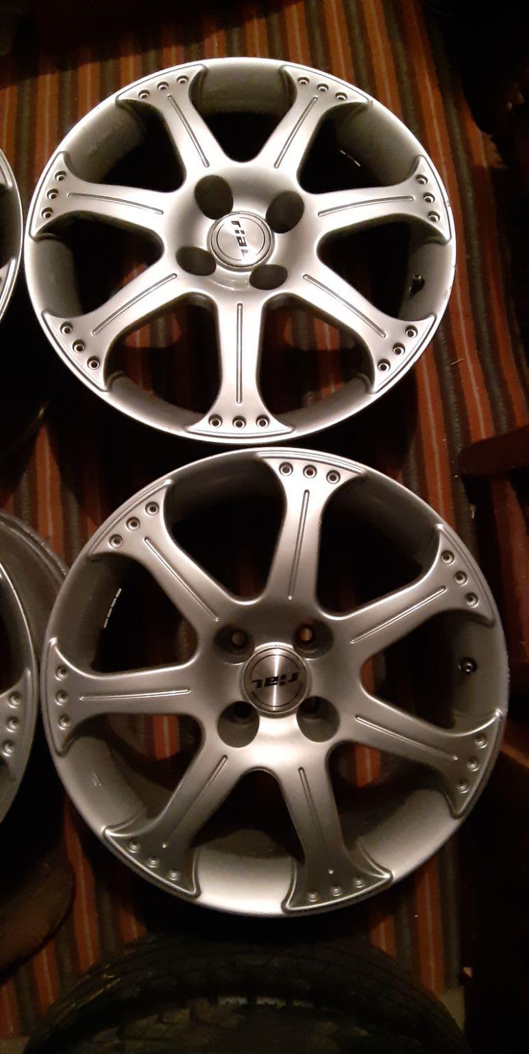 VAND set 4 JANTE  perfecta stare, RIAL FARO  ALIAJ 17" , 4x108, pentru Peugeot, Citroen.