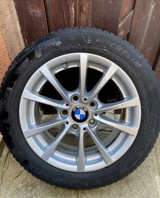 Vand set 4 roti iarna Originale BMW Michelin 205/55/16