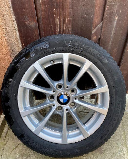 Vand set 4 roti iarna Originale BMW Michelin 205/55/16