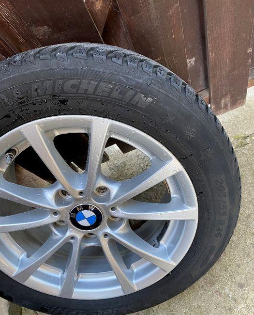 Vand set 4 roti iarna Originale BMW Michelin 205/55/16