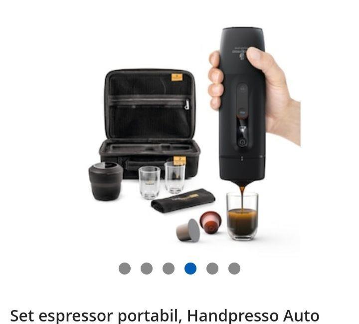 Vând  Set espressor portabil Handpresso