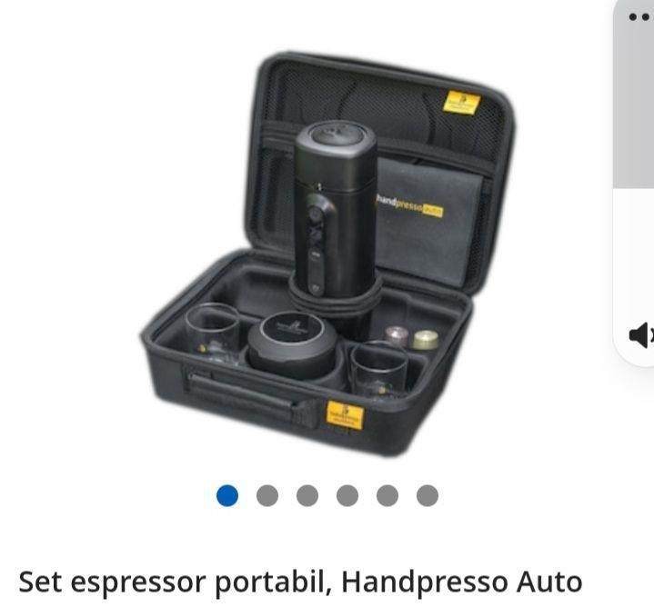 Vând  Set espressor portabil Handpresso