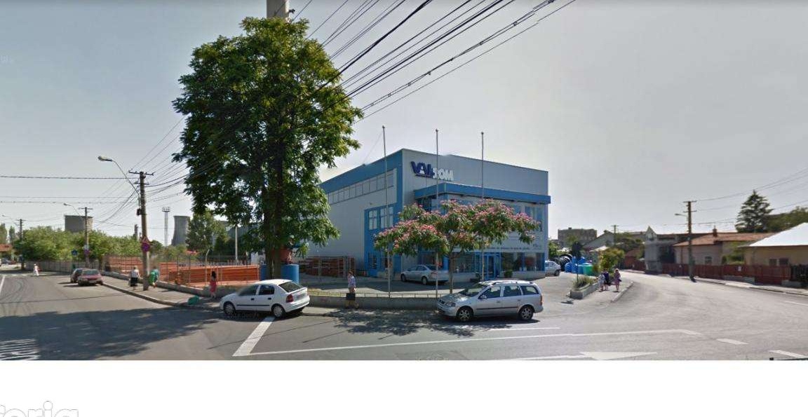 Vand showroom, birouri, depozit S=831 mp teren 2.455 mp