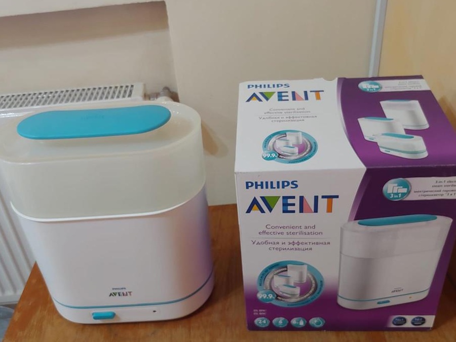 Vand Sterilizator biberoane si sticle lapte Philips Avent 3in1