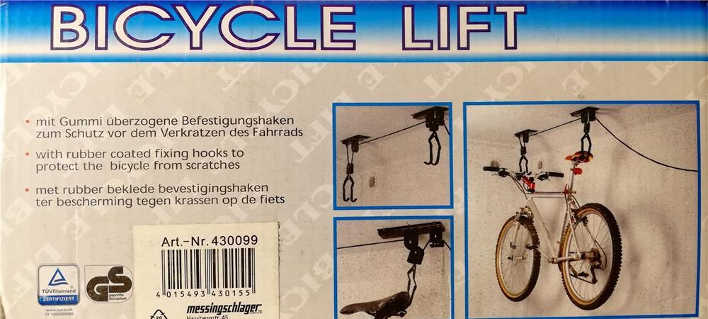 Vand suport nefolosit pt. depozitarea bicicletei pe plafon/tavan, 20Lei