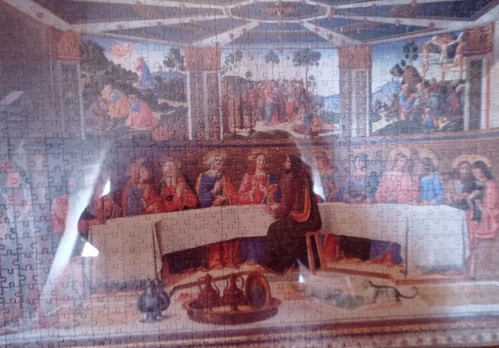 vand tablouri din puzzle înrămate