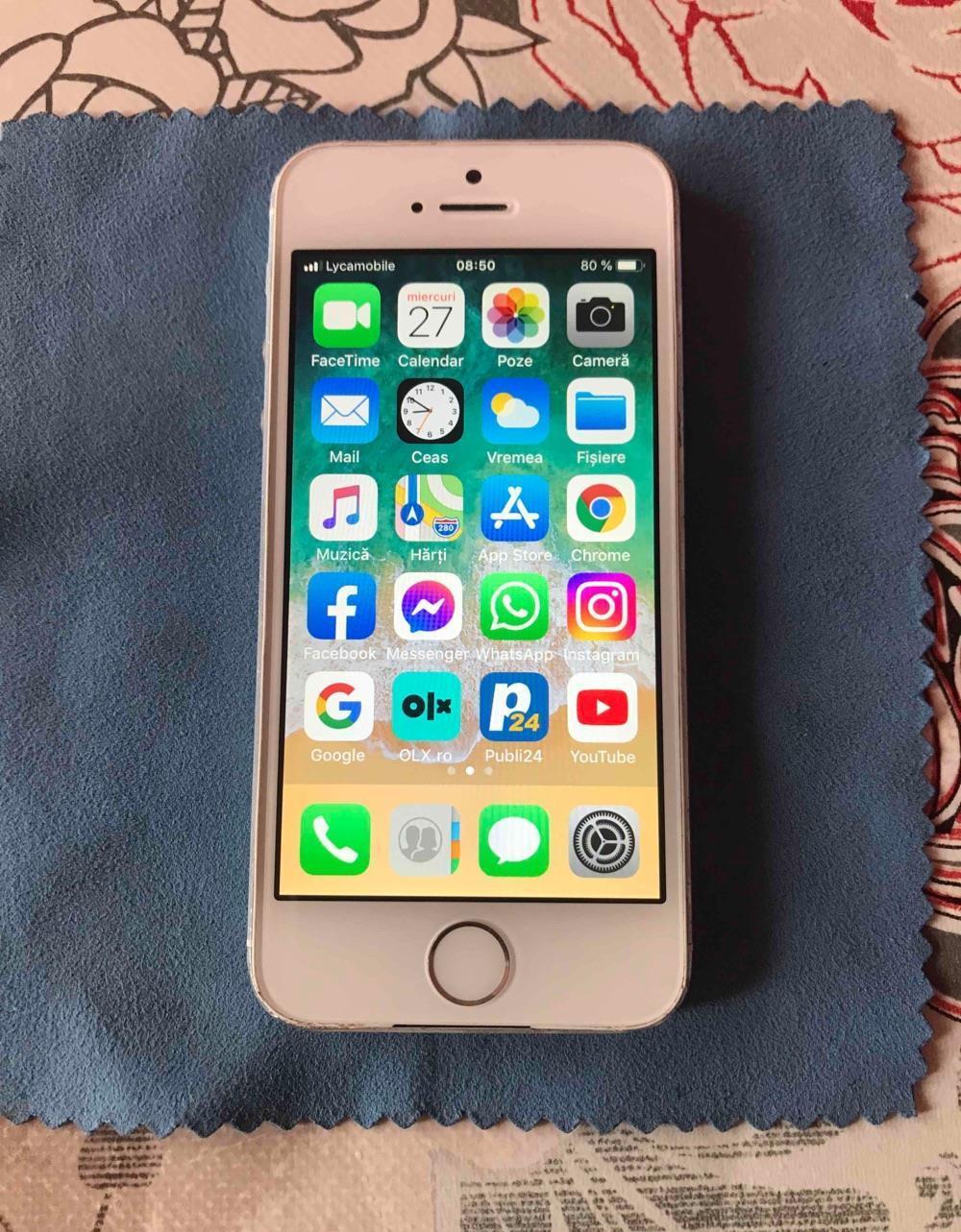 Vand tel iphone 5s liber de retea. 16 gb intern
