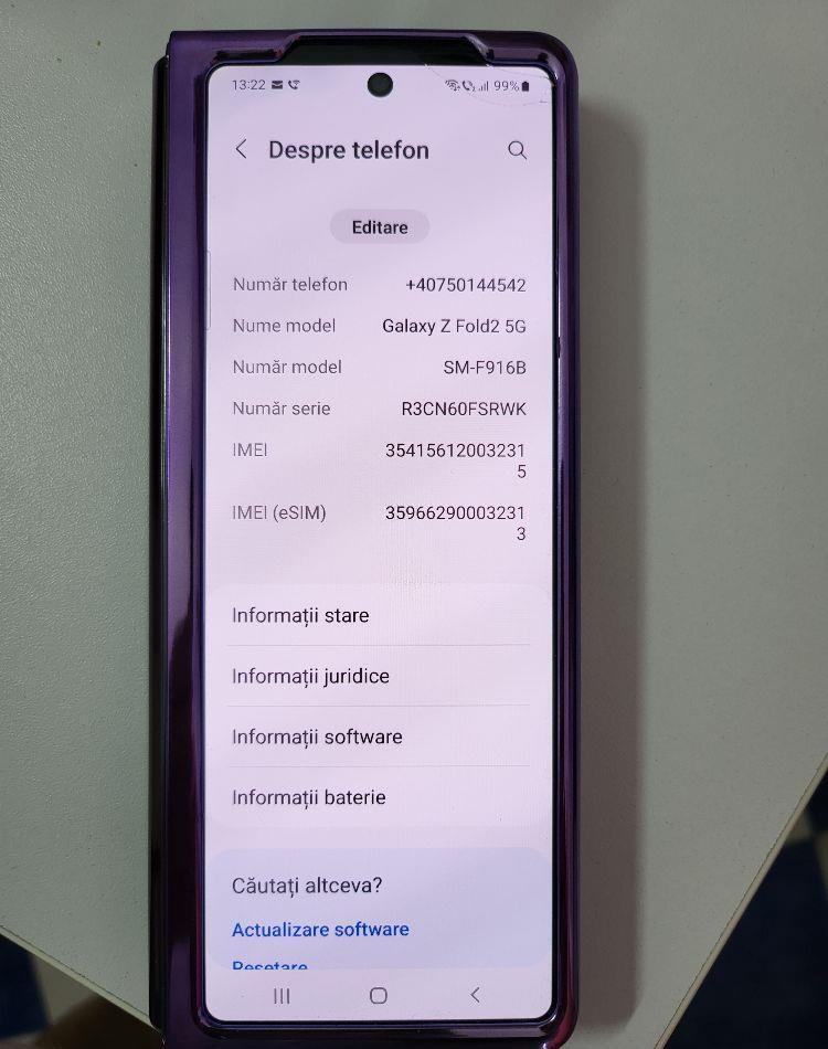 vand telefon mobil samsung galaxy fold 2