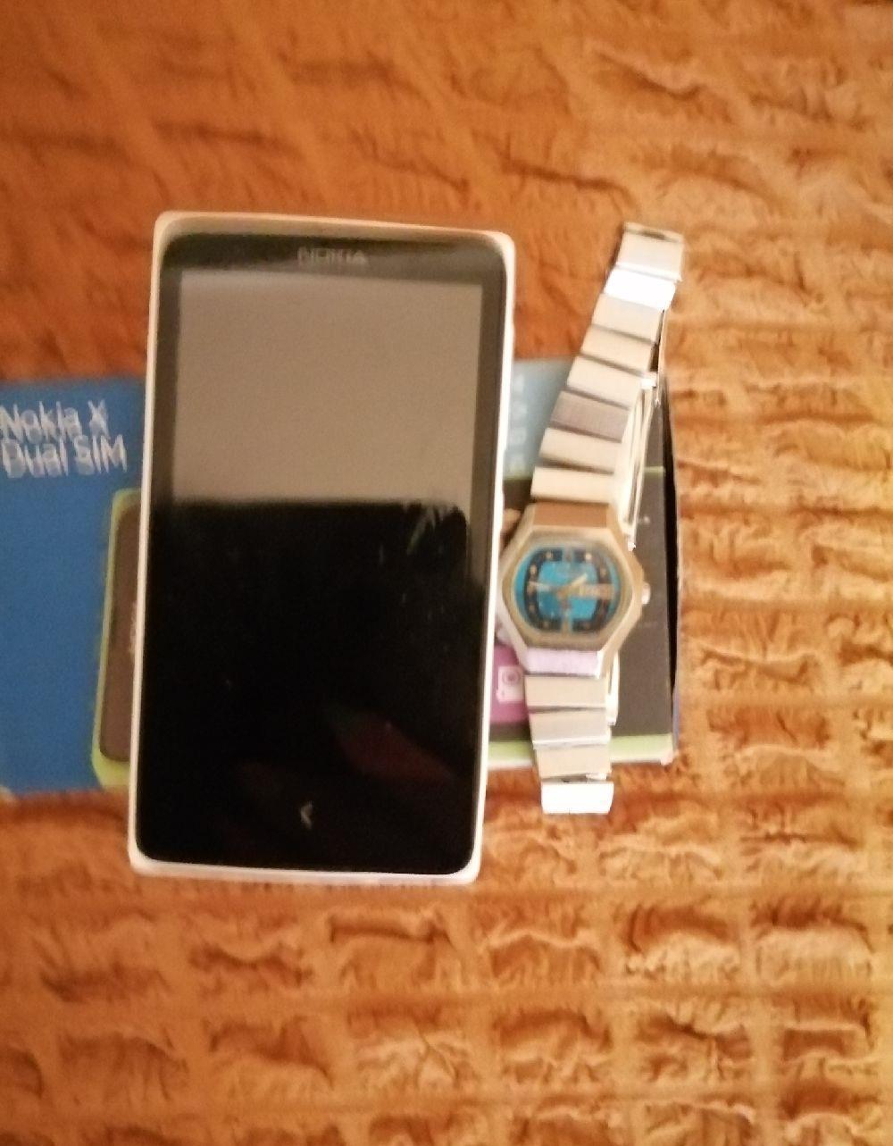 Vand, telefon Nokia X dualsim, Ceas Riko