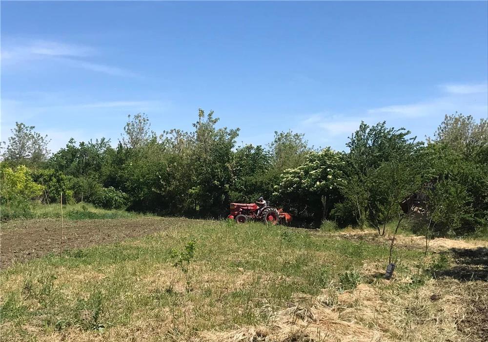 Vand teren 3500 mp si casa locuibila langa Manastirea Dridu.