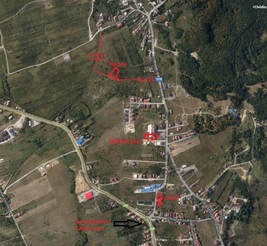 Vand teren agricol intravilan zona Faget