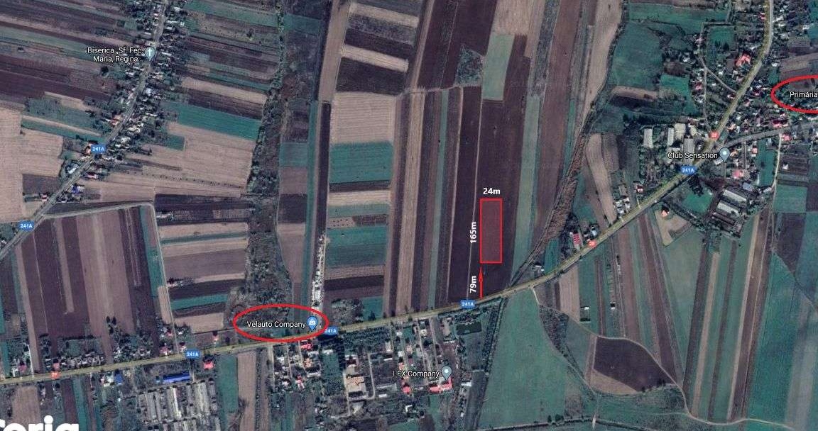 Vand teren Bacau, 3000mp, in Loc. Secuieni, 10Km de A7