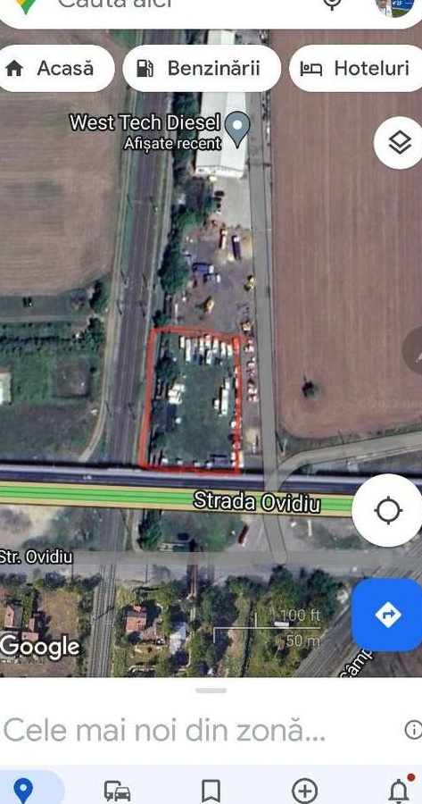 Vand teren centura Arad viaduct CET