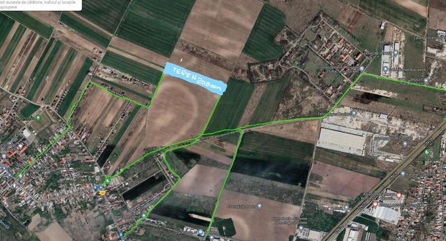 Vand teren Dragomiresti-Vale,intravilan.