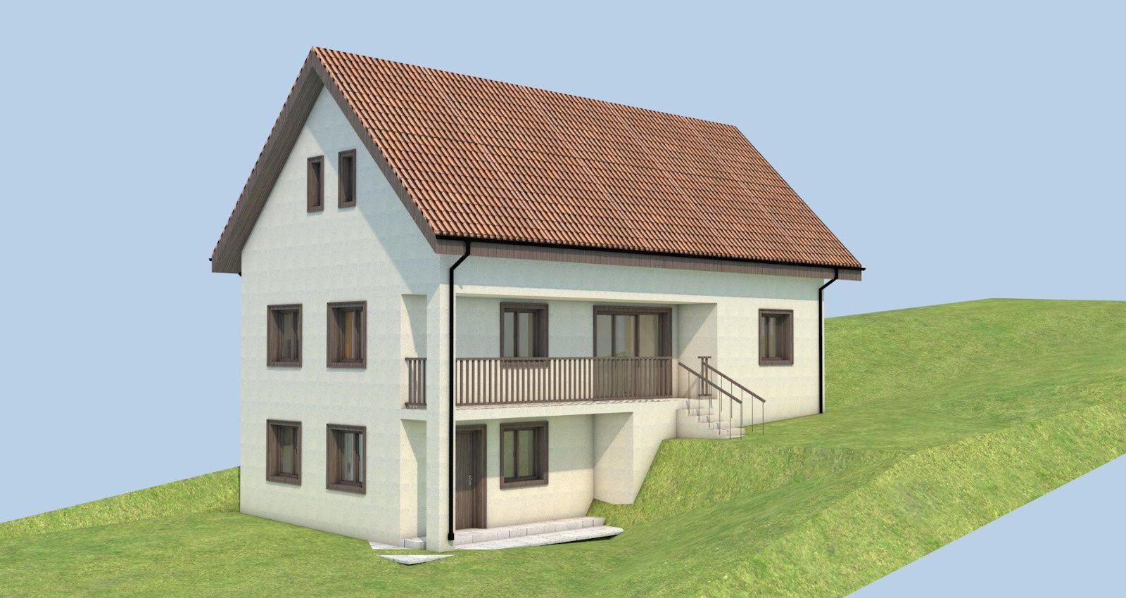 Vând teren în sat Valcele cu autorizație de construire.