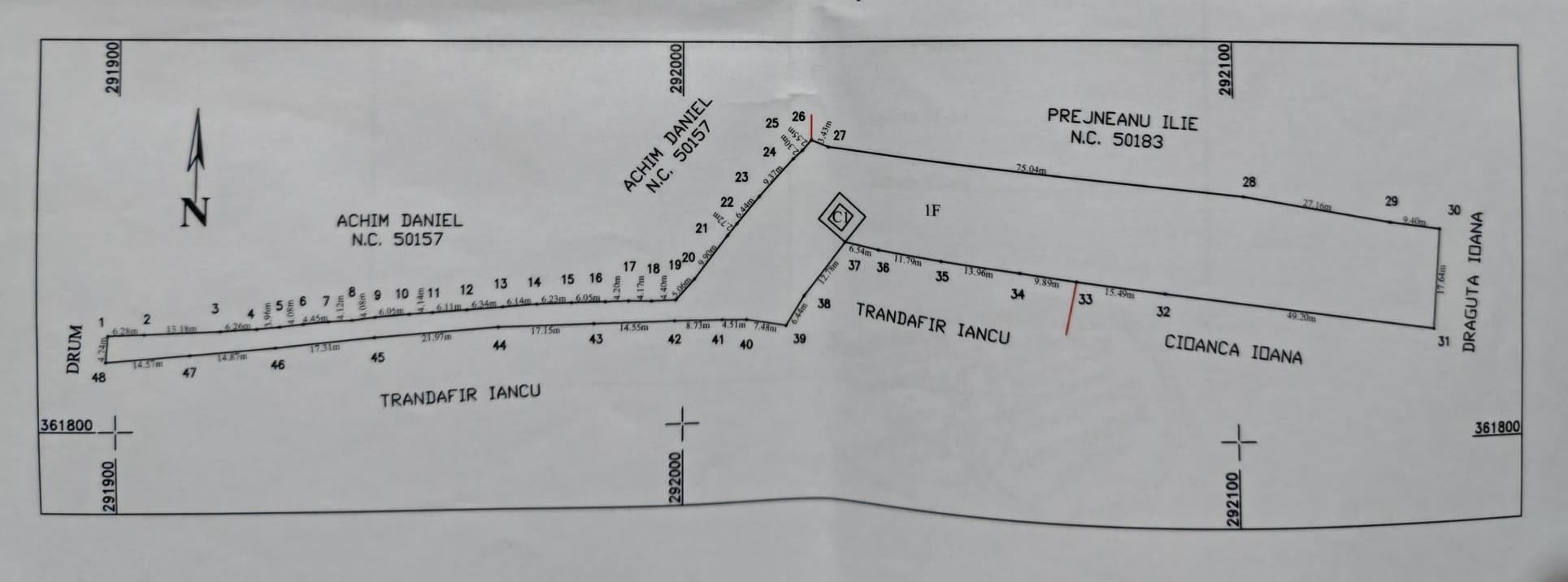Vand teren intravilan 2.500mp cu vie, pomi fructiferi și construcții–Orșova