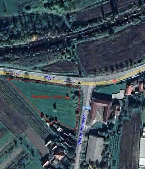 Vand teren intravilan 5137mp comuna Vetel