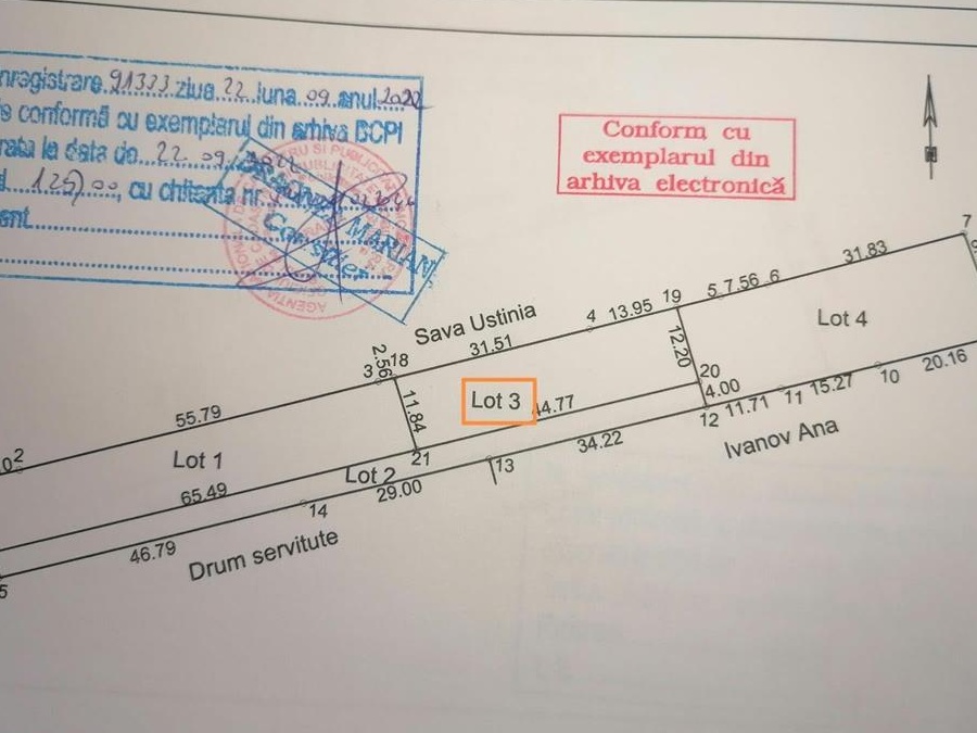 Vând teren intravilan 542 mp Brăila, Cartier Pisc