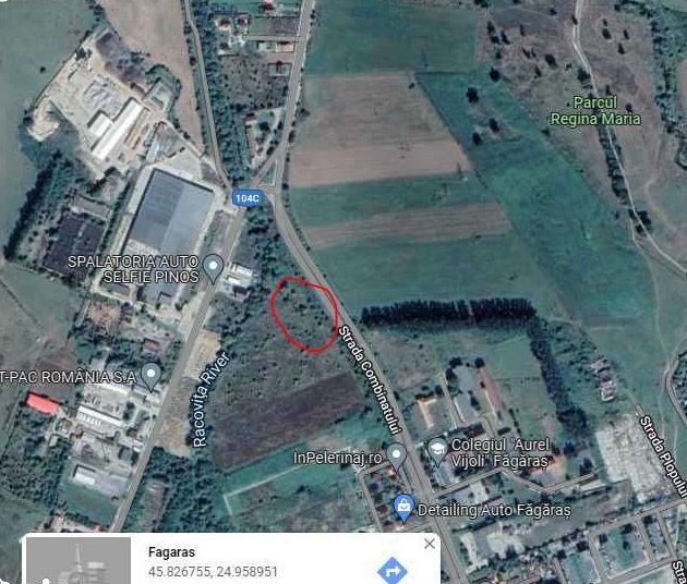 Vand teren pt hala sau case in Fagaras