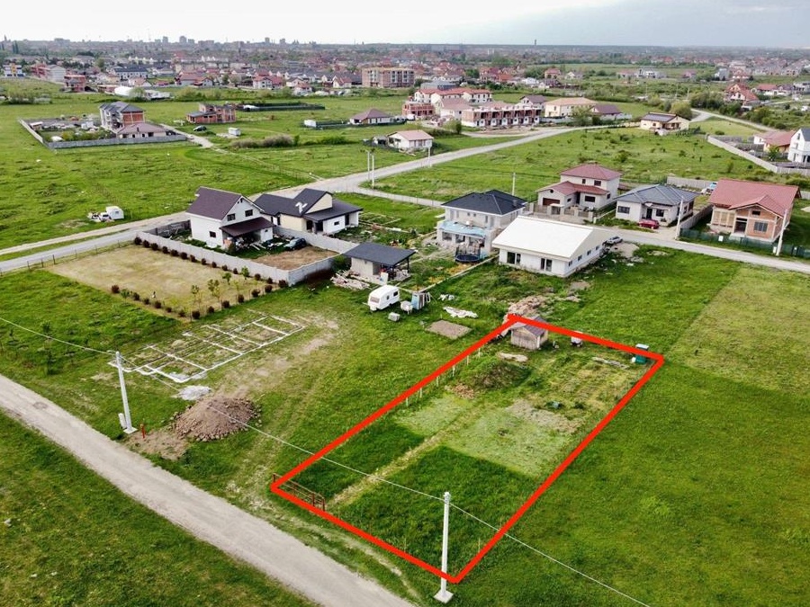 vand teren zona calea Urseni cu autorizatie duplex