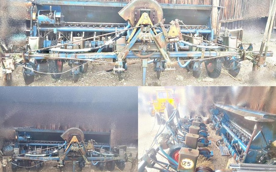 Vand unelte agricole: semanatori, remorca si disc