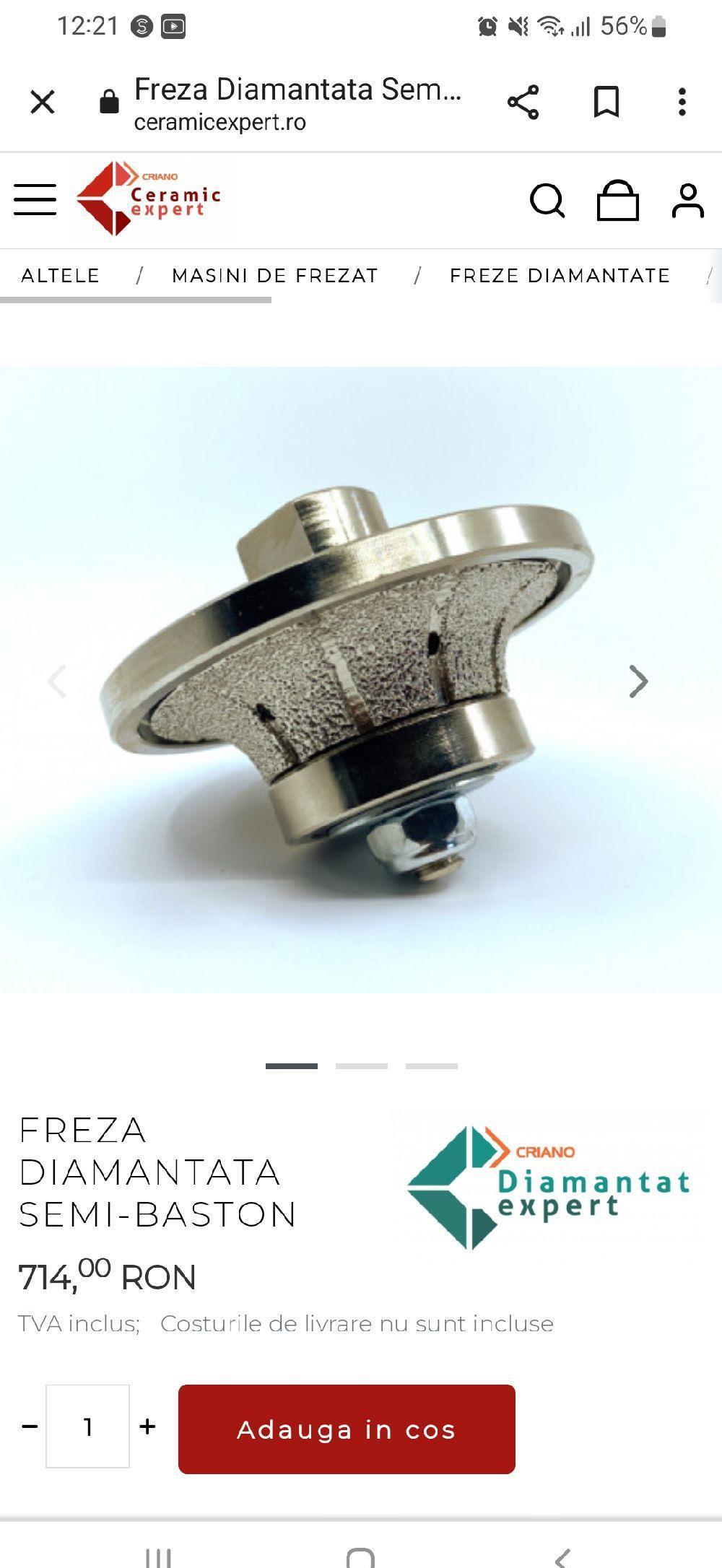 vand urgent freza pentru marmură